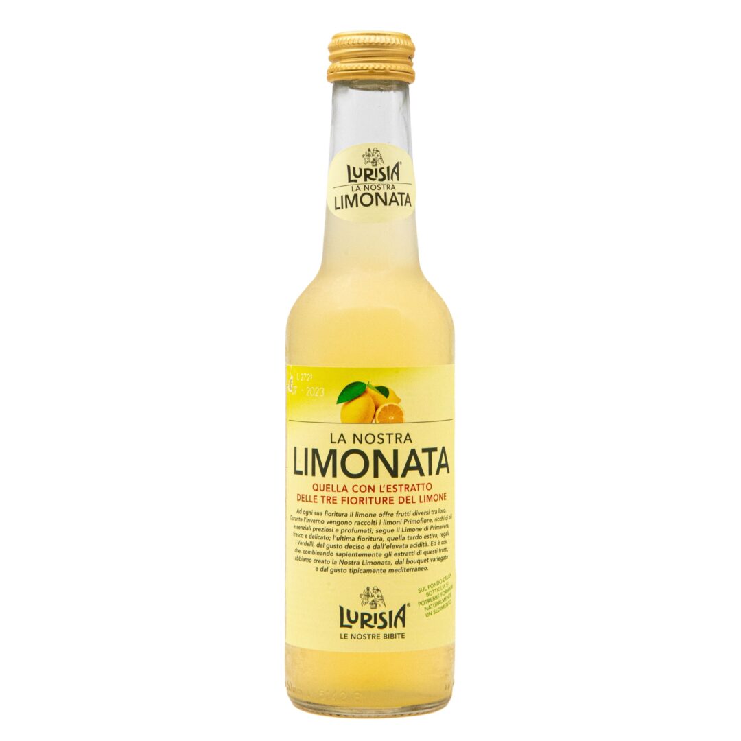 bottiglia di limonata lurisia
