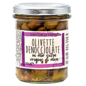 olivette denocciolate in olio extra vergine di oliva